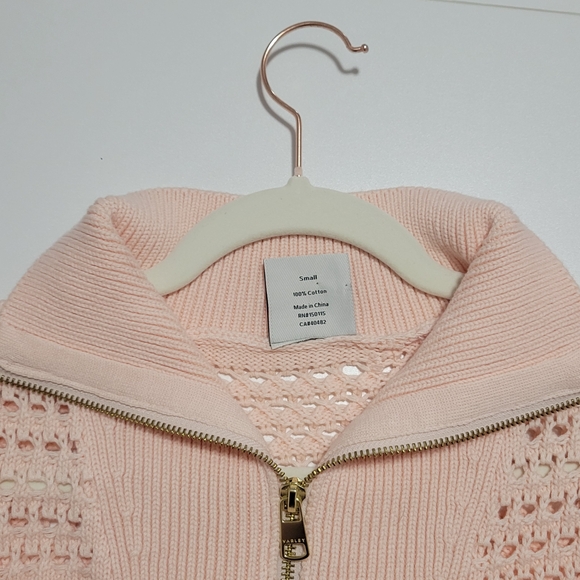 Varley Pink Sleeveless Knit Top - Picture 10 of 10